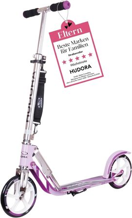 Міцний алюмінієвий самокат - Регульований по висоті та складаний міський самокат - Дитячий та дорослий самокат до 100 кг - Педальн