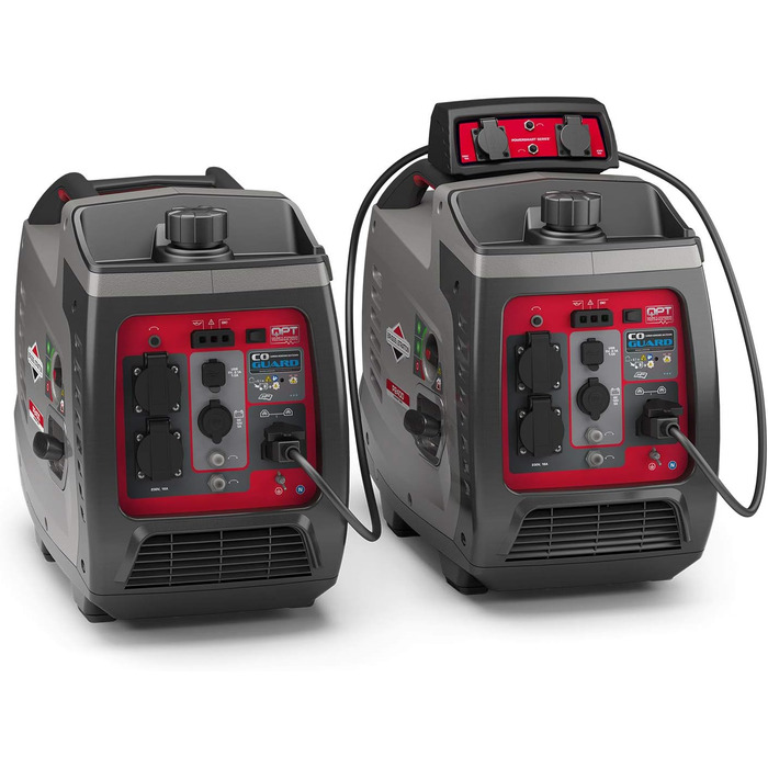 Бензиновий інверторний генератор Briggs & Stratton PowerSmart P2400 — 2400 Вт / 1800 Вт, надтихий, портативний, 230 В