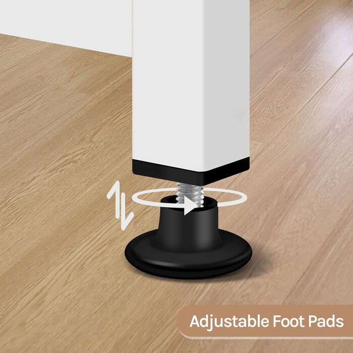 Письмовий стіл, комп&39ютерний стіл 140x60 см, офісний стіл, ПК-стіл, з металевим каркасом, для офісу, домашнього офісу, кабінету, спальні, виготовлений з дерев&39яного матеріалу, світлий дуб 140x60 см, світлий дуб білий