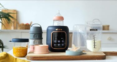 Підігрівач пляшечок/Стерилізатор, Підігрівач грудного молока/молочка для немовлят, Багатофункціональний 5 режимів, Функція водяної