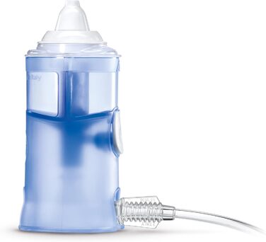 Назальний душ для верхніх дихальних шляхів, Нетоксичний, 3 адаптери для дітей та дорослих, Ергономічний душ для комбінації з повітряними компресорами, Без фталатів та BPA