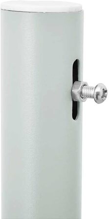 Розсувний бічний тент, сонцезахисний тент, екран для конфіденційності, вітрозахисний екран, бічна рулонна штора, тент для бічної стіни для балкону, саду та тераси, 100x300 см, кремовий