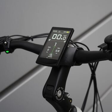 Електровелосипед Prophete Entdecker 5.0 28-дюймовий трекінговий велосипед двигун AEG SportDrive II із середнім приводом 250 Вт/100 Нм акумулятор 48 В/720 Втгод із запасом ходу до 220 км 10-ступінчаста коробка передач Deore гідравлічні дискові гальма, трап