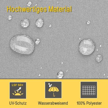 Вертикальний тент Sol Royal 180x250 см, тент MS5 міцний балконний щит для приватності, знімний ручний механізм, водовідштовхувальний сонцезахисний козирок для тераси, балкона, саду, всепогодний вертикальний тент, сірий 180x250 см