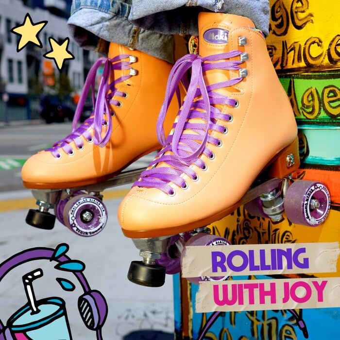 Роликові ковзани Moxi - Beach Bunny - Модні жіночі роликові ковзани Персикова ковдра Розмір 2