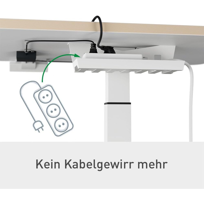 Електричний стіл Leitz Ergo для роботи сидячи/стоячи, компактний стіл для роботи стоячи з регульованою висотою, вантажопідйомність до 80 кг, з органайзером для кабелів, 80 x 60 см, для офісів та домашніх офісів, серія Ergo, білий, 65340001 пневматичне рег