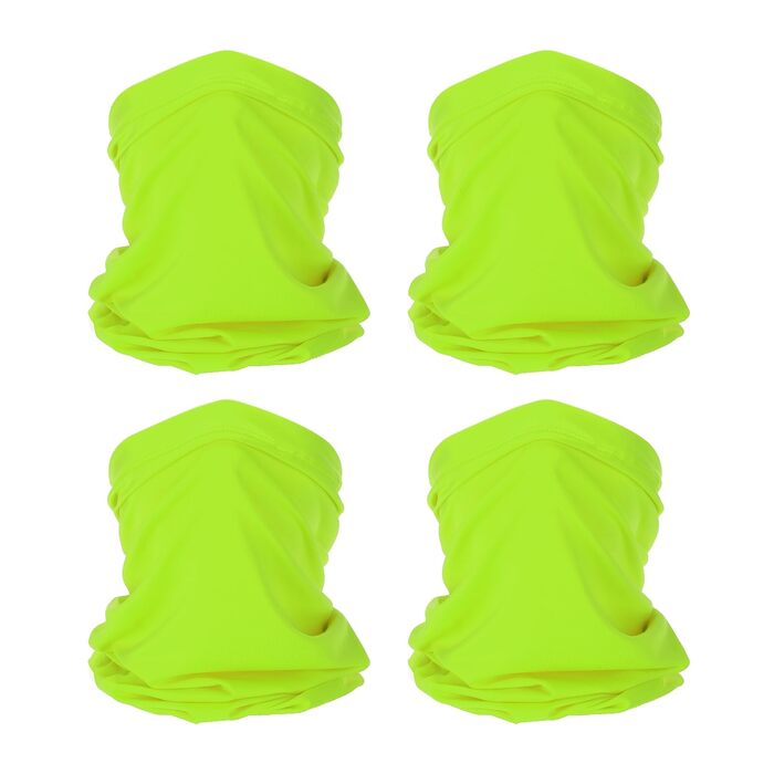 Шарф PATIKIL, дихаюча, із захистом від холоду, для обличчя для чоловіків та жінок, захист від сонця, відкритий, для обличчя та шиї, для бігу, салатового кольору