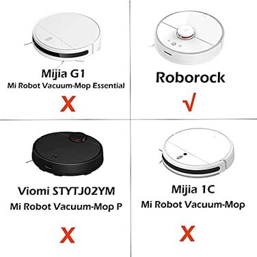 Пакети фільтрів Hepa для Roborock S5 Max S5 S6 Pure S6 MaxV S50 S6 T6 T7/T7 Pro для робота-пилососа Xiaomi MI, 4