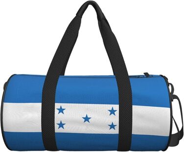 Спортивна сумка з прапором Гондурасу для фітнесу та подорожей, велика дорожня сумка для чоловіків та жінок, ідеальна для нічного перебування та вихідних