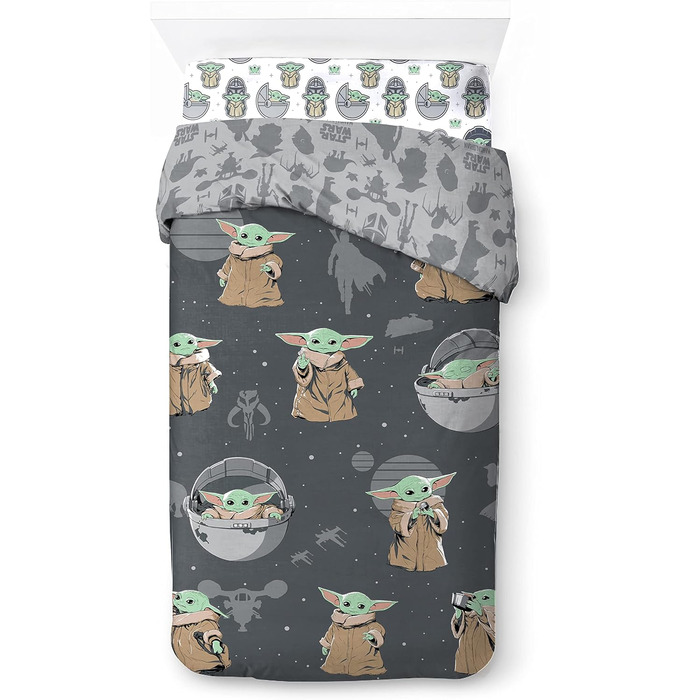 Бавовна Комплект постільної білизни з 3 предметів 135x200 см Односпальне ліжко - підодіяльник простирадло 90x200 см наволочка 50x7