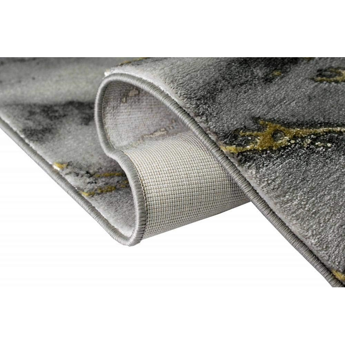 Килим для вітальні сучасний мармуровий килим для вітальні в кремово-сіро-золотому кольорі розмір 200 x 290 см