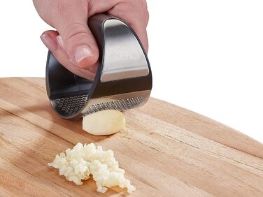 Прес для часнику, коромисло для часнику з нержавіючої сталі, можна мити в посудомийній машині, прес для часнику, інноваційний диза