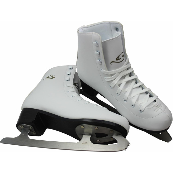 Ковзани Cox Swain Figure для жінок та дітей -LOHJA- всі розміри, білі, 39 EU