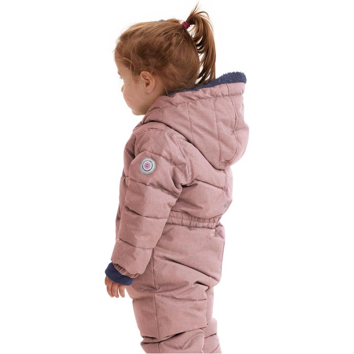 Дитячий міні-комбінезон Killtec унісекс з пуховим принтом та капюшоном 98-104 рожевий