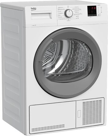 Конденсаторний осушувач Beko DCU 8230 N 10 до 10 кг на 15 програм FlexySense електронне вимірювання вологості блокування від дітей