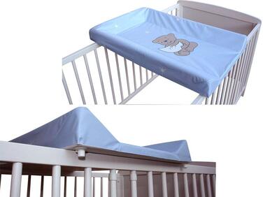 Пеленальний столик Пеленальна дошка Пеленальний килимок 80x50 см без фталатів білий