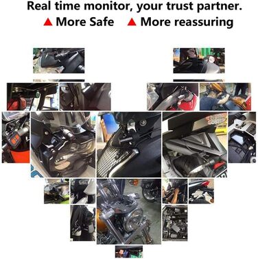 Відеореєстратор для мотоцикла, відеокамера для мотоцикла, відеореєстратор, модний HD відеореєстратор для мотоцикла, 120-градусний