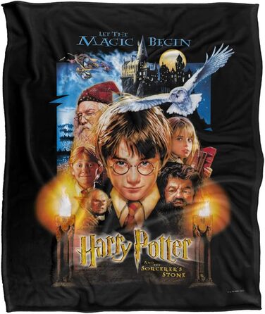 Гаррі Поттер Шовковиста ковдра Супер м&39яка 152 x 127 см