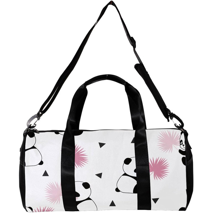 Спортивна сумка, маленька дорожня сумка, сумка для фітнесу та шопінгу для йоги, милий панда, сумка для активного відпочинку, ручна поклажа