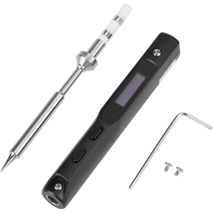 Міні-паяльник TS101 Портативний електричний паяльник з набором DC 12V-24V 65W зварювальний інструмент для електроніки та друковани