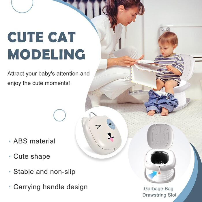 39s Travel Potty, Baby Children&39s Toilet, Portable Potty Seat Portable Travel Toilet Children Travel Toilet Children Foldable fo