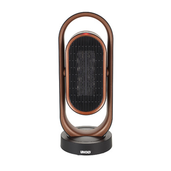 Обігрівач Unold 86535 3D - мідний/чорний, 1800 Вт, захист від перегріву, клас захисту II, вентиляція, тепле повітря, гаряче повітря, 3D циркуляція повітря - коливання 80