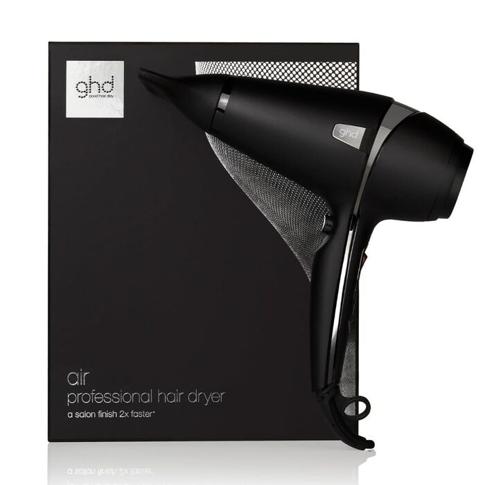 Фен ghd air Потужний іонний стайлер для швидкого сушіння, чорний