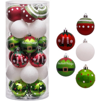 Різдвяні кульки 24 шт Victor's Workshop