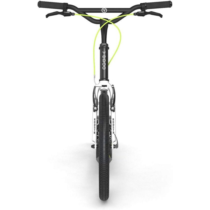 Самокат Yedoo Rodstr з педалями - до 150 кг, самокат з пневматичними шинами 20/16 - самокат для дорослих з алюмінієвого сплаву з р