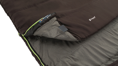 Спальний мішок Outwell Campion Lux Double/-1°C Brown Left (230370)