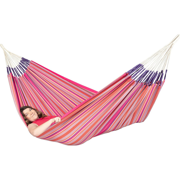 Класичний подвійний гамак з органічної бавовни Double Flamingo