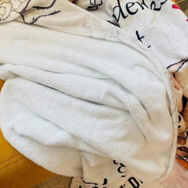 М&39яка ковдра для моєї доньки, від мами, мамина ковдра з німецьким прислів&39ям, фланелева ковдра, ковдри з літерами на Різдво, подарунки на випускний, новинка 1 - мама для доньки - 150x200 см