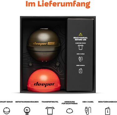 Бездротовий GPS-сонар Deeper Chirp+ 3 для риболовлі