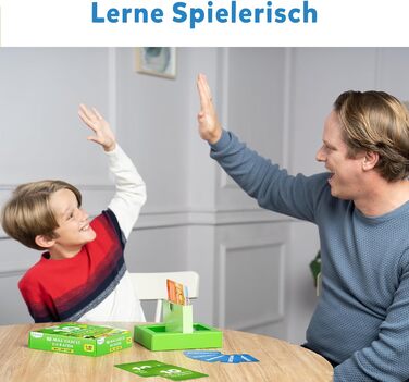 Карткова гра Skillmatics - 10 разів вгадай тваринний світ, подарунки для дітей від 6 років, чудова забава для подорожей та сімейни