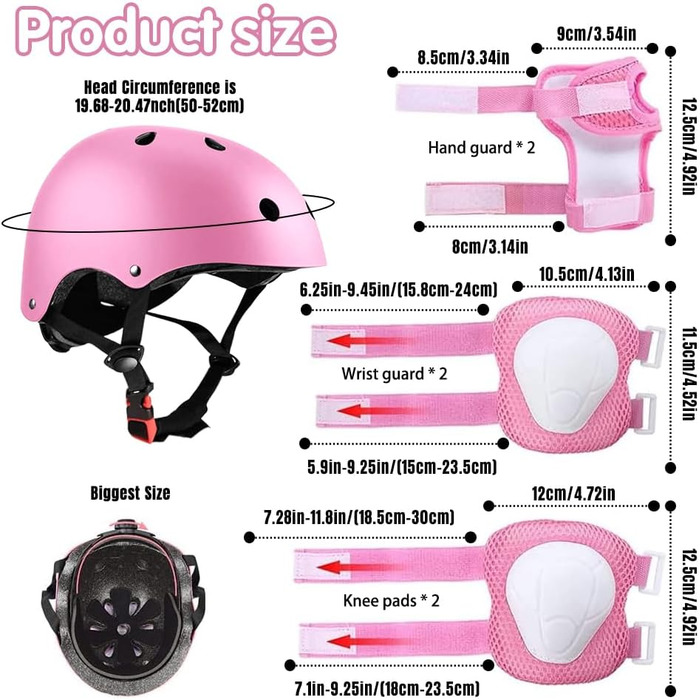 Різноманітні наколінники дитячі з шоломом, захисні набори для дітей, захисне спорядження для дітей, захисне спорядження для ролико