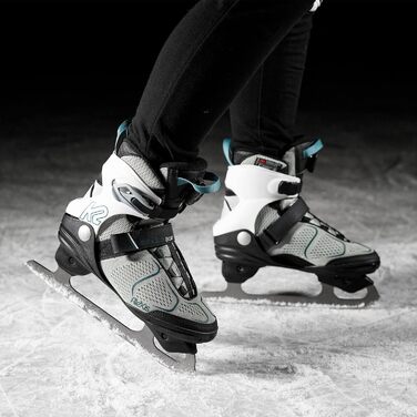 Жіночі ковзани K2 ALEXIS ICE BOA FB, сіро-блакитні, розмір 40 (EU)