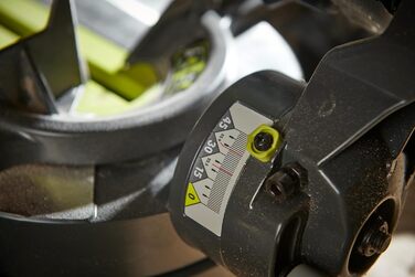Акумуляторна торцювальна пила RYOBI 18 В ONE RMS18190-0 (діаметр пиляльного диска 190 мм, діаметр отвору 30 мм, кількість обертів