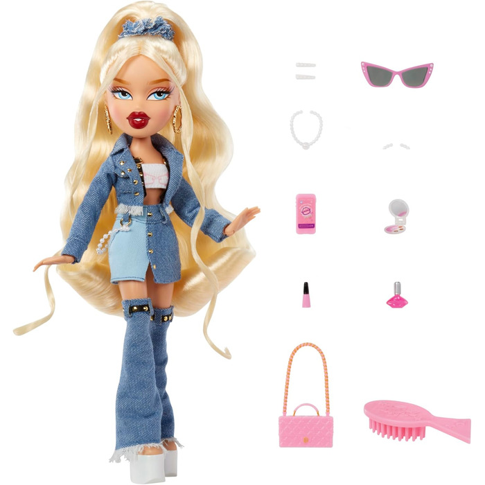 Модна лялька Bratz Alwayz Bratz - Cloe - з 10 аксесуарами та плакатом - дитяча іграшка - підходить для дітей віком від 6 років