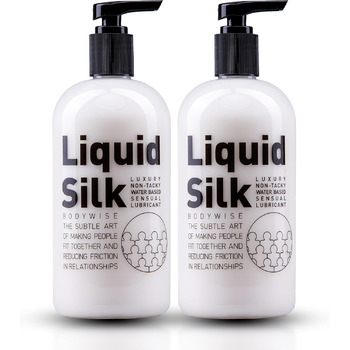 Водний гель-лубрикант Liquid Silk, 2×500 мл