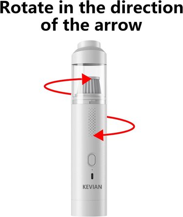 Акумулятор для ручного пилососа KEVIAN, ручний пилосос 12000Pa акумуляторний з швидкою зарядкою USB-C, автомобільний пилосос 2 в 1