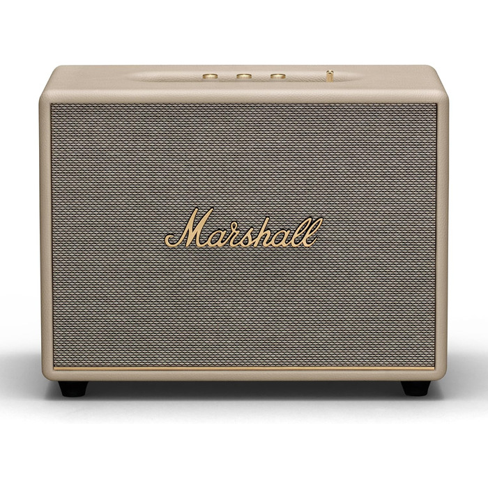 Бездротова колонка Marshall Woburn III Bluetooth, бездротова - домашня колонка з кремовим відтінком