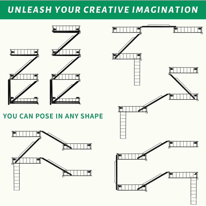 Полиця для пожежної сходи настінна плаваюча полиця Нью-Йорк металевий декоративний настінний органайзер драбина камінна книжкова полиця для вітальні (4 рівні)