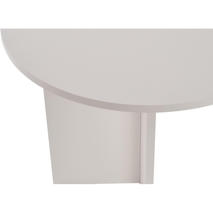 Елегантний білий обідній стіл, 180 x 75 x 89,5 см ДСП з 100 меламіновим покриттям, товщина 25 мм Ідеально підходить для сучасних обідніх приміщень, дерево, білий колір