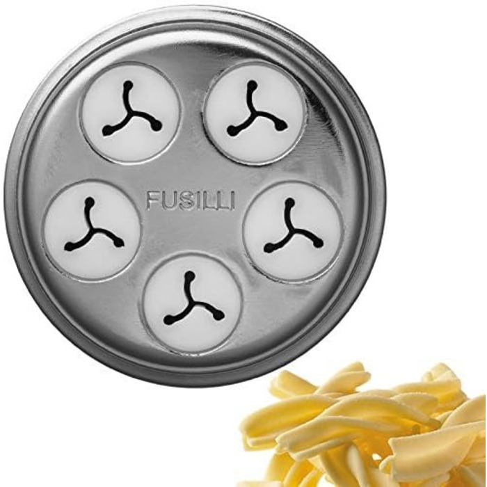 Трубчаста насадка для макаронних виробів, пластикова та металева одинарна, 144313 5KSMPEXTA