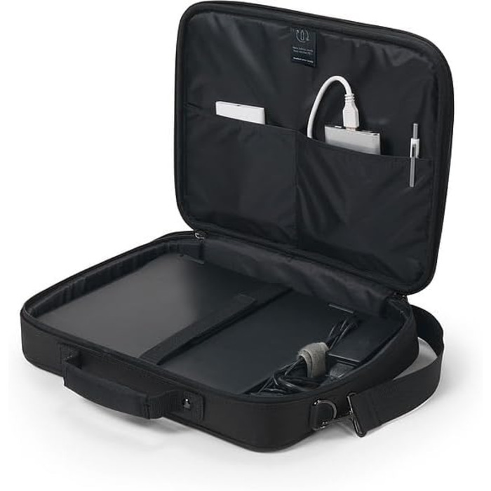 Екологічно чистий чохол для ноутбука із захисною підкладкою, чорний, 14-15.6 -