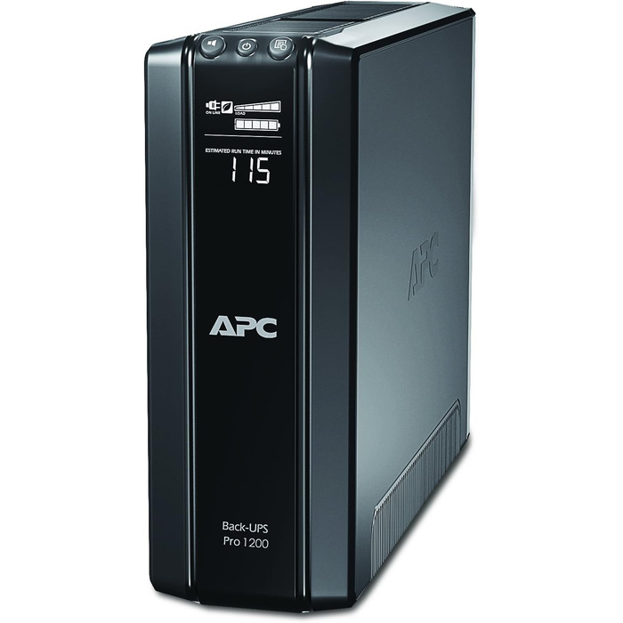 ДБЖ APC by Schneider Electric Back UPS PRO 900 ВА потужністю 900 ВА - BR900G-GR - в т.ч. страхування захисту пристрою вартістю 150 000 євро (5 функцій енергозбереження, багатофункціональний дисплей) (живлення 1200 ВА, виходи IEC - IEC, одинарний)