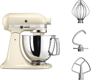 Кухонна машина KitchenAid Artisan 4,7 л, колір Crme