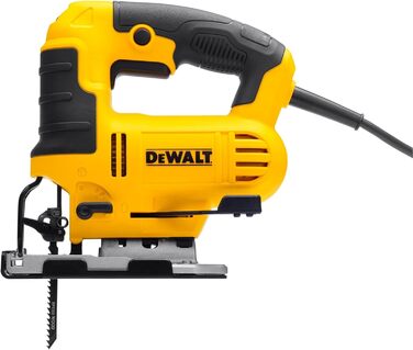 Маятниковий лобзик Dewalt DWE349 потужністю 650 Вт (потрійний маятниковий рух, з пристроєм обдування, міцний алюмінієвий пиляльний