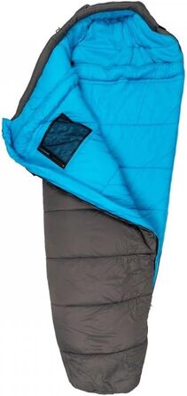 Спальний мішок Yate Mons XXL на 4 сезони для дорослих, розрахований на температуру -24C, 7-камерне порожнисте волокно, злегка водовідштовхувальний, 230x80 см, зимовий спальний мішок, спальний мішок для партнерів, спальний мішок для мам, блискавка зліва