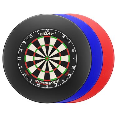 Набір сталевих мішень для дартсу Everscore NXT LVL, включаючи оправу для дротиків приблизно 12 см, професійна сизалева мішень для дартсу з мадагаскарського синього кольору